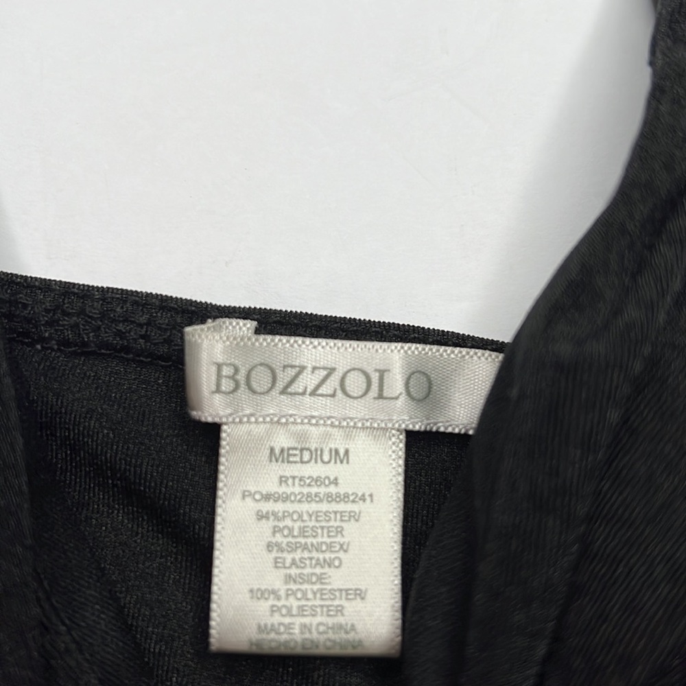 Bozzolo black padded bra size medium - Picture 4 of 5